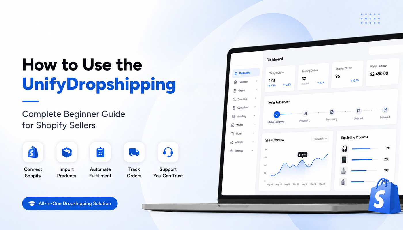 How to Use the UnifyDropshipping: Complete Beginner Guide for Shopify Sellers