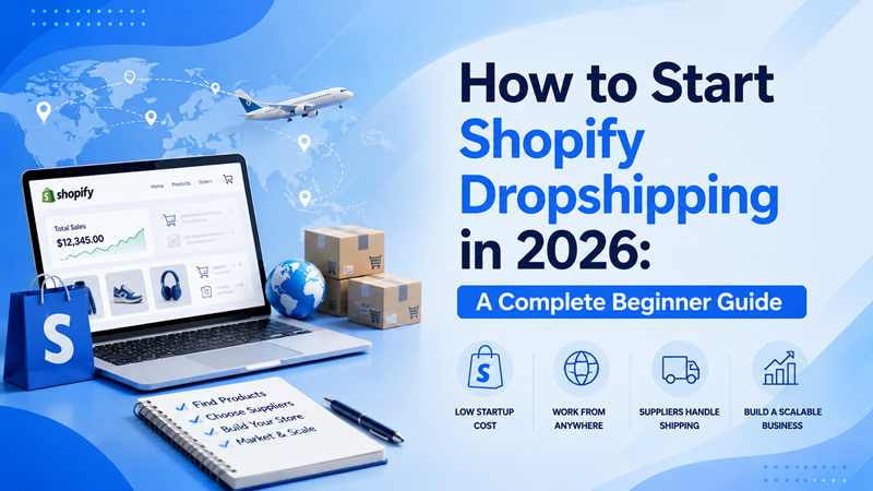 How to Start Shopify Dropshipping in 2026: A Complete Beginner Guide