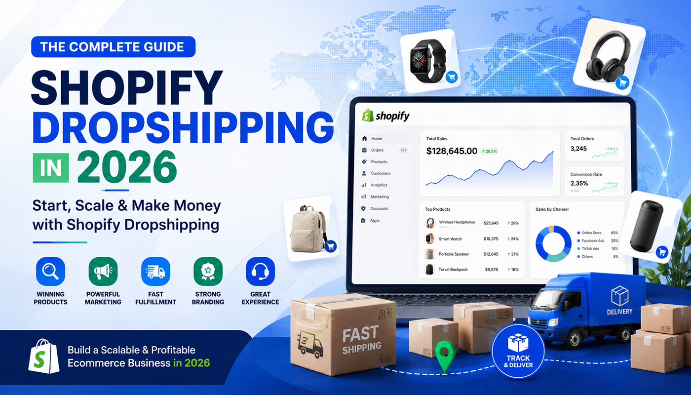 How to Start Shopify Dropshipping for Beginners in 2026