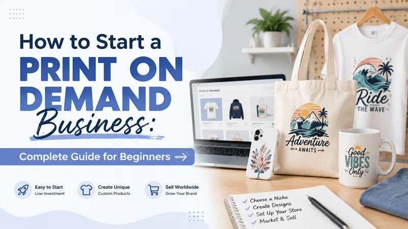 How to Start a Print on Demand Business: Complete Guide for Beginners