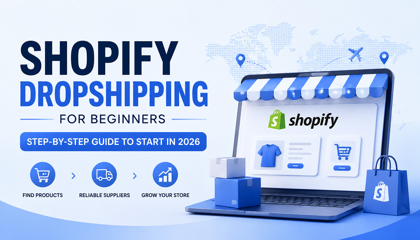 Shopify Dropshipping for Beginners: Step-by-Step Guide to Start in 2026