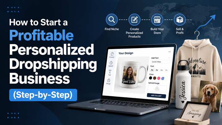How to Start a Profitable Personalized Dropshipping Business (Step-by-Step)