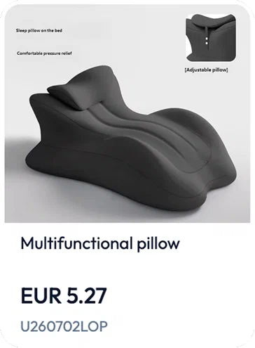 Multifunctional pillow