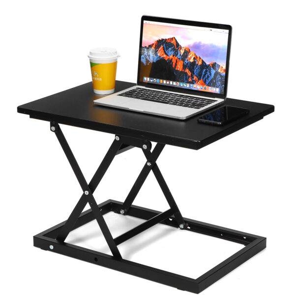 60x40cm Lifting Computer Desk Mobile Workbench Increaseable Table Portable Foldabl Table For Computer Desk Office Desk - Image 2