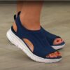 Plus Size Women's Shoes Summer 2022 Comfort Casual Sport Sandals Women Beach Wedge Sandals Women Platform Sandals Roman Sandals - Image 3