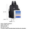 Women Anti-theft Travel Backpack Portable Waterproof Schoolbag Girls Casual Nylon Lager Capacity Shoulder Bag Ladies Fashion - Image 6