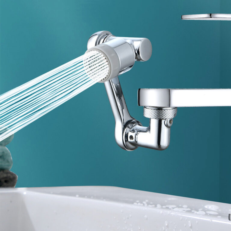 1080 Degree Rotatable Extension Faucet Sprayer Head Universal Bathroom ...