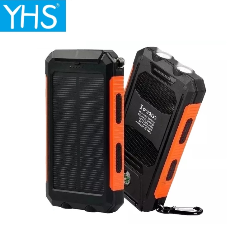 Solar Power Bank 100000mAh Portable Charging Powerbank External Battery  Charger Powerbank 100000mAh for All Smartphones – Unify Dropshipping