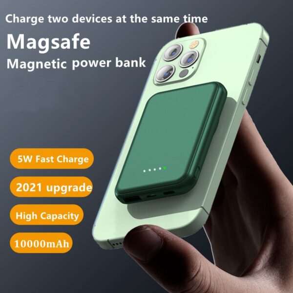 magnetic wireless power bank