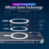 For Original Magsafe Magnetic Wireless Charging Plating Case iPhone 13 12 11 Pro Max Mini X Xs Max XR 7 8 Plus Transparent Cover - Image 3