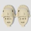 Cartoon Shark Hollow Out Bottom Slippers Adult Couple Non Slip Bathroom Slippers Outdoor Funny Home Sandals 4.0CM Thickness - Image 3