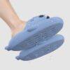 Cartoon Shark Hollow Out Bottom Slippers Adult Couple Non Slip Bathroom Slippers Outdoor Funny Home Sandals 4.0CM Thickness - Image 12