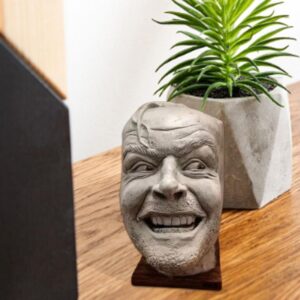 the shining bookend sculpture