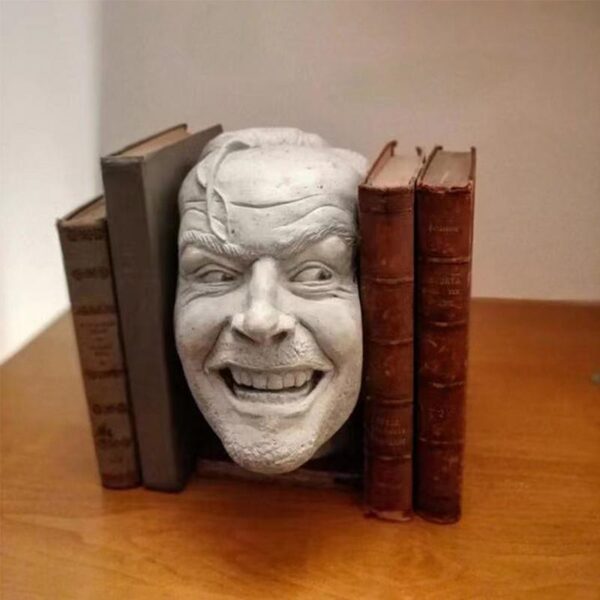 the shining bookend sculpture