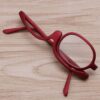 Women Magnifying Glasses Makeup Reading Glass Folding Eye Make Up Reading Glass PC Frame 1.0~ 4.0 Resin Lens - Image 3
